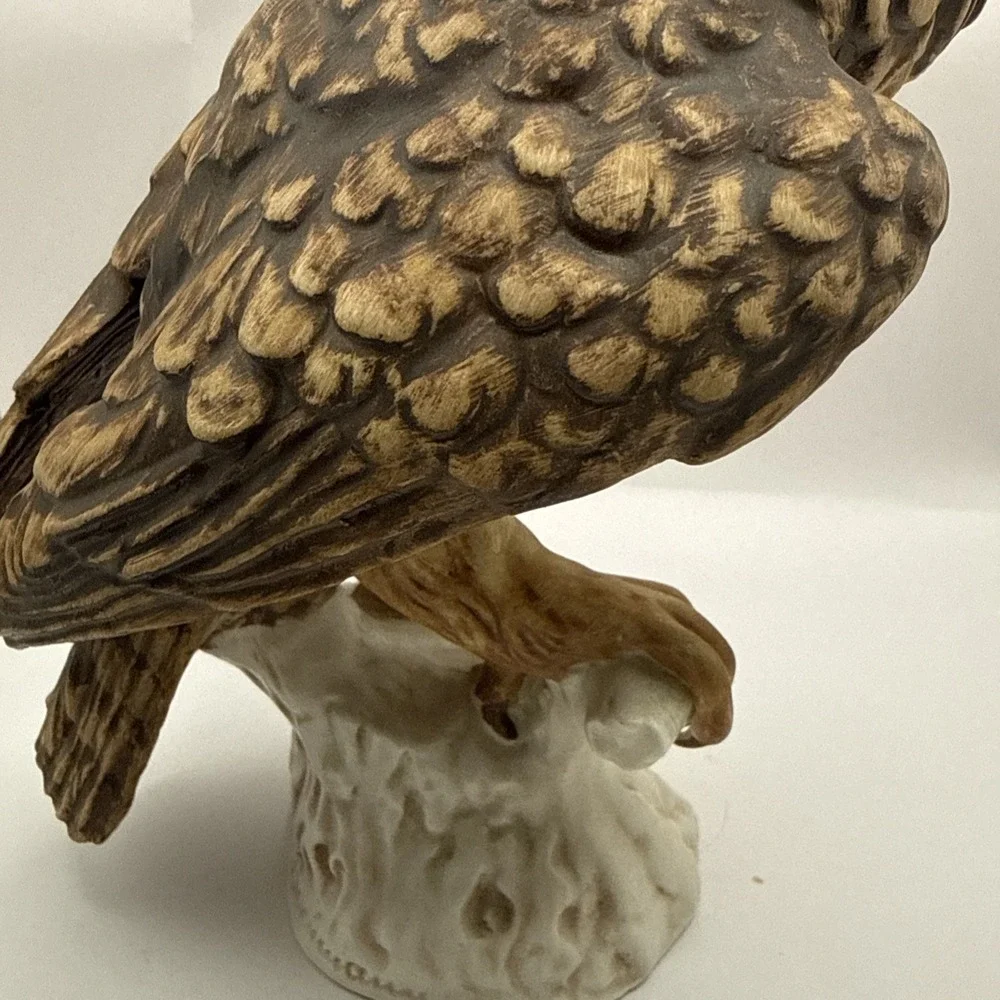 Vtg 1969 Goebel Hummel W Germany Screech Owl Porcelain Bird Figurine CV99 Matte